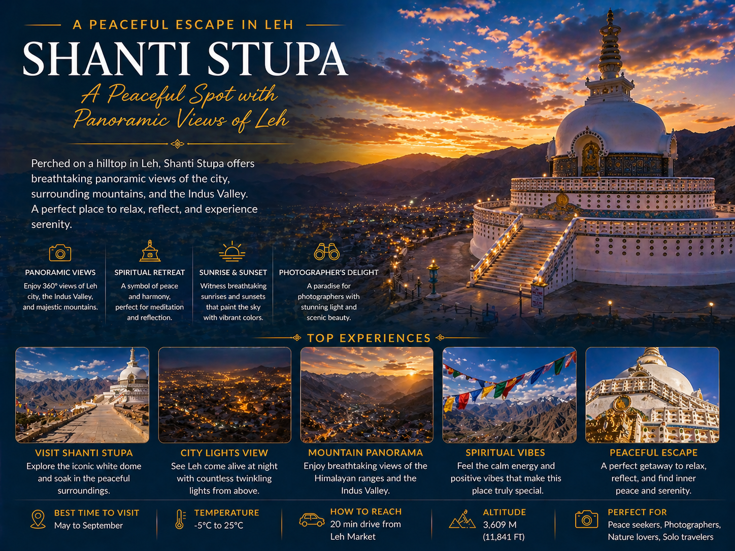 Shanti Stupa 